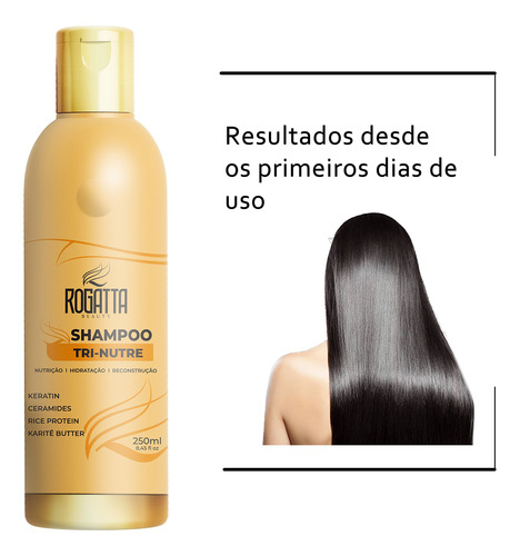 Shampoo Sos Capilar Trinutre Hidrataçao Repara Reconstrucao