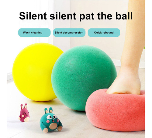 Pelotas Deportivas De Espuma Foam Ball Silent Balls #3 Para