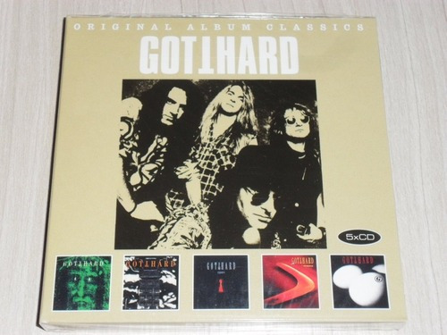 Box Gotthard - Original Album Classics (5 CDs europeos)