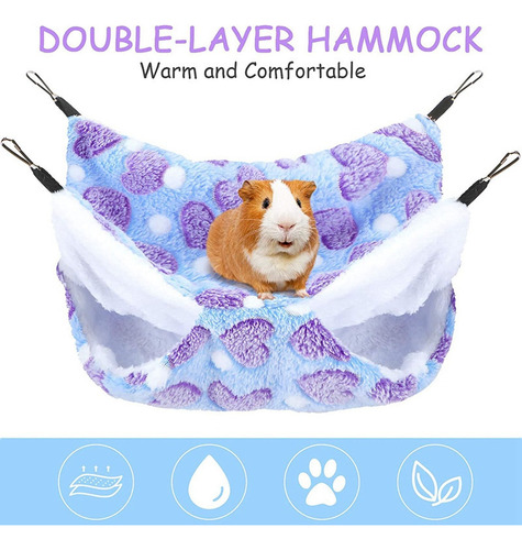 Hamaca Para Ratas, Conejillo De Indias, Hámster, Hurón,