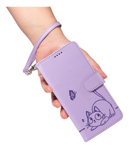 Funda De Piel Sintética De Alta Calidad Para Samsung A10/a10s Walletm, Correa De Muñeca, Ranura, Soporte, Antivibración