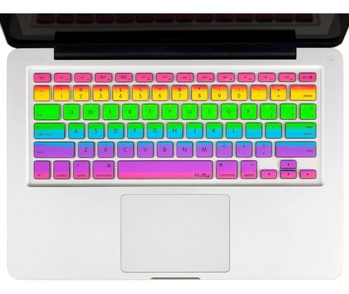 Regular Keyboard Cover For Macbook Variación, Arcoiris (rain