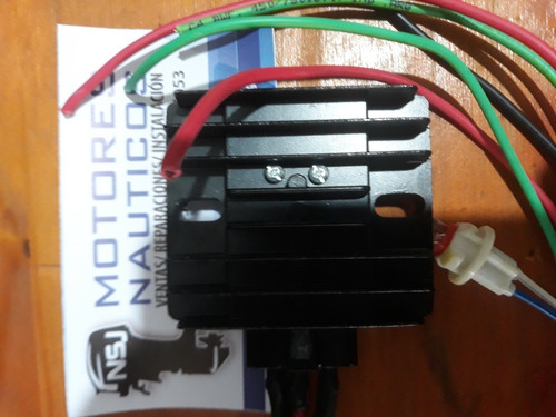 Imagen 4 de 10 de Motor Fuera De Borda Regulador Cargador De Bateria Universal