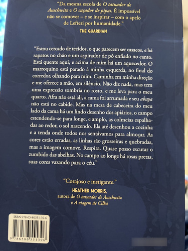 O Homem Que Escutava As Abelhas - Christy Lefteri