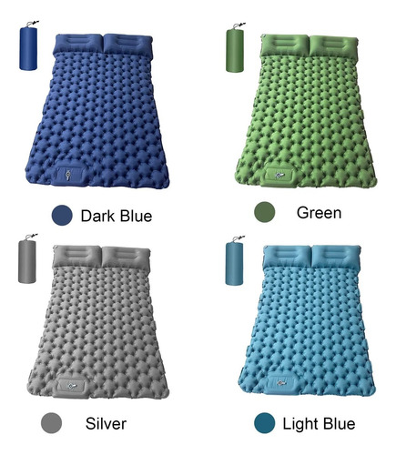 Colchoneta Inflable Matrimonial Camping Mat Inflable Acampar