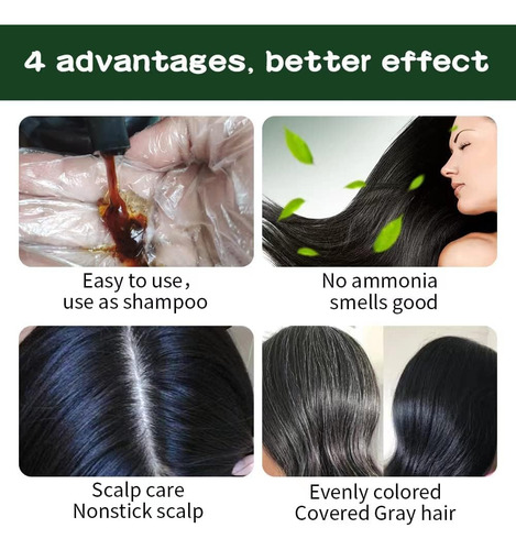 Shampoo Natural Lymznus Para Cabelos Pretos De Até