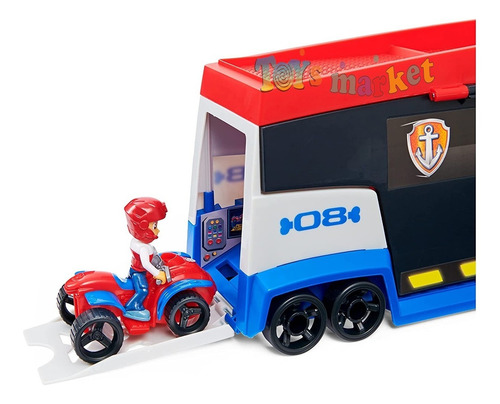 Paw Patrol Camión Mission Cruiser Sonido Patroller Robo Dog