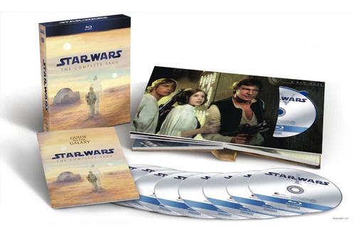 Paquete Star Wars The Complete Saga: 9 Blu-ray Importado