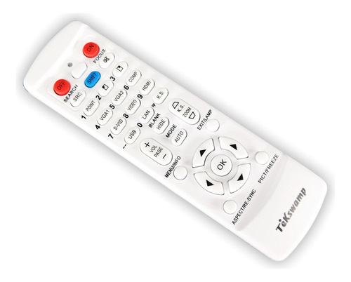 Control Remoto Proyector Video (blanco) Para Sony Vpl-ex255