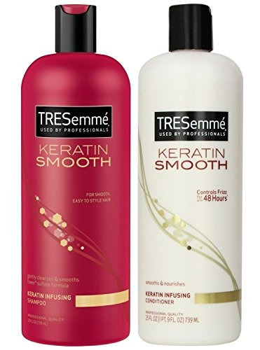 Tresemme Keratin Smooth Infusing Shampoo And Conditioner, 25