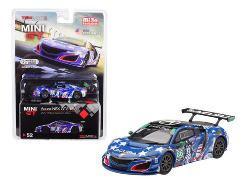 Acura Nsx Gt386 Uncle Sam 2017 Imsa Watkins Glen Edicion Lim