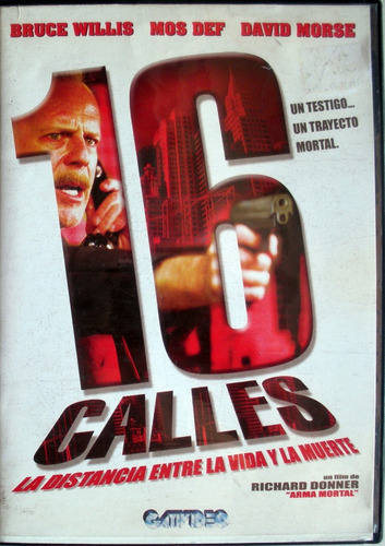 Dvd - 16 Calles - Bruce Willis 