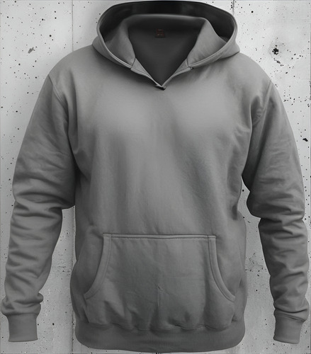 Poleron Canguro Sin Polar Con Capucha Unisex (varios Colores) Primavera Verano 2023 Colección Ecomoda
