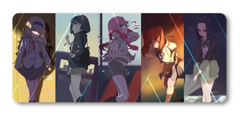 Mousepad Xxl 80x30cm Cod.220 Chica Anime Darling In The Fran