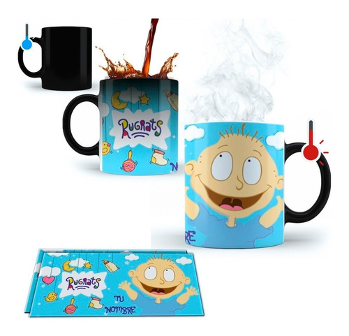 Taza Mágica Personalizable Tomy Rugrats