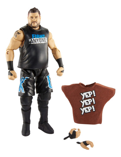 Figura De Acción Kevin Owens Colección Élite Métricas