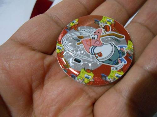 Para Su Coleccion Tazo Shiny #157  ,b-6 De Bob Esponja.