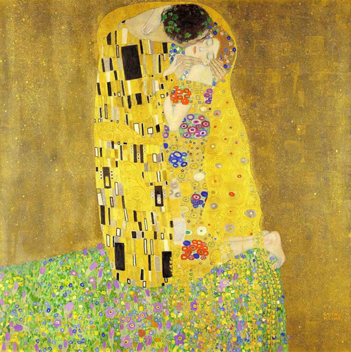 Lienzo En Tela Canvas El Beso De Gustav Klimt 1908