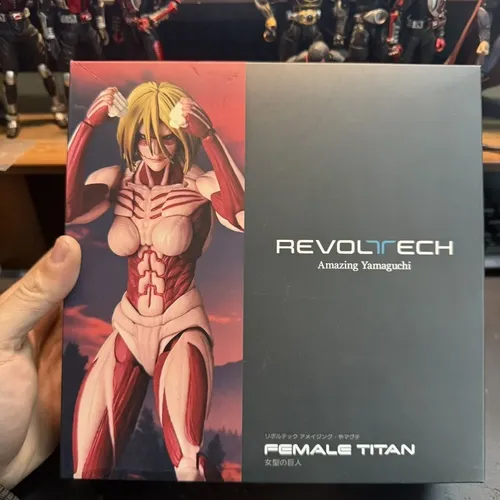 Zd. Figura De Ação Annie Attack On Titan 15 Cm /lg | Parcelamento