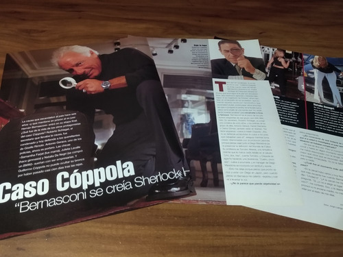 (ar832) Guillermo Coppola * Clippings Revista 3 Pgs * 2002
