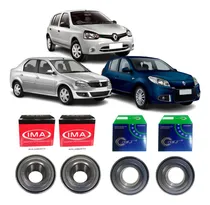 Comprar Rolamento Kit 2 Traseiros + 2 Dianteiros Clio Logan Sandero