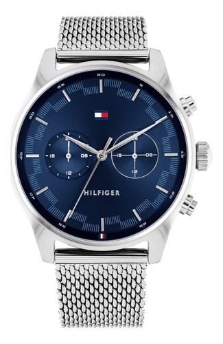 Reloj Para Hombre Tommy Hilfiger 1710420 Plateado