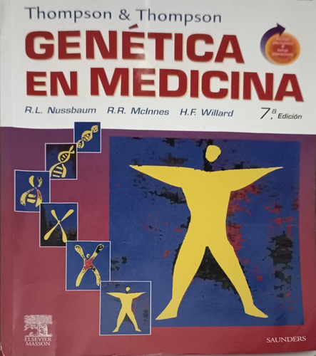 Genética En Medicina Nussbaum Mclnnes Willard 7a Edición Lib