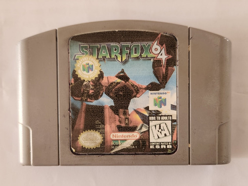 Starfox 64 Nintendo 64 Cassette