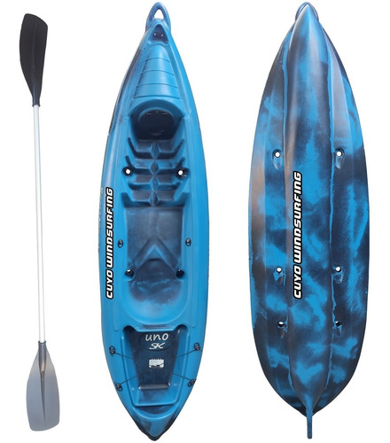 Imagen 2 de 10 de Combo N6 Kayak Sportkayaks Sk1 Simple Chaleco Y Asiento Pro