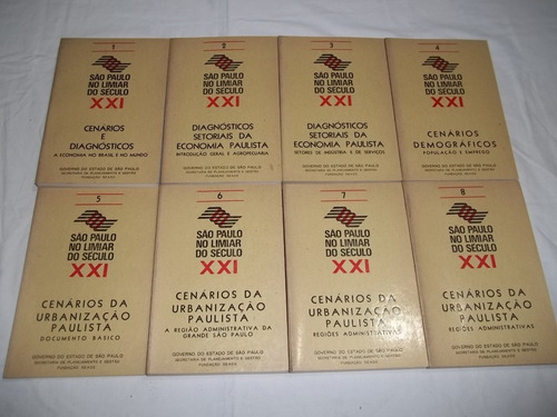 Livro São Paulo No Limiar Do Século Xxi Completo 8 Volumes