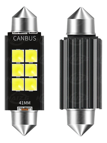 Luces Led Interior Automóvil Canbus 31/36/39/41mm / 12v /5w