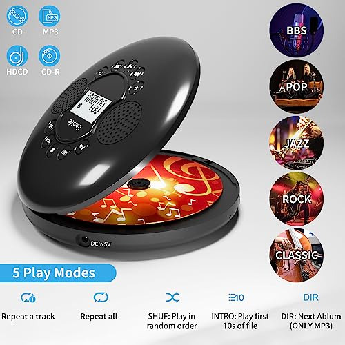 Pack De Cd Player Portable Con Alta Calidad De Sonido