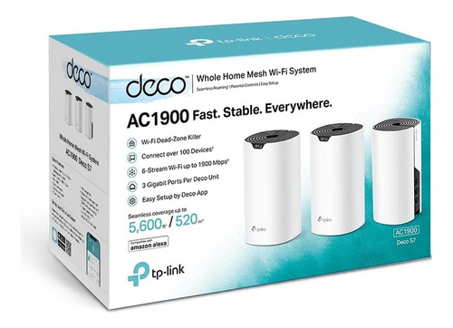 Access point TP-Link Deco Deco M4 V1 blanco y negro 100V/240V