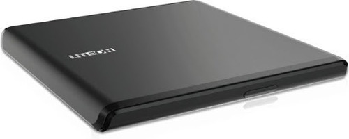 Imagen 2 de 5 de Grabadora De Dvd Externa Lite On Lectora Usb Slim 8x Black