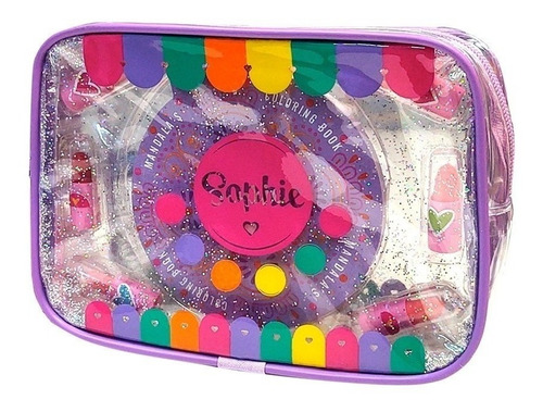 Bolsito Valija Sophie Con Labiales Y Librito Mandalas +4años