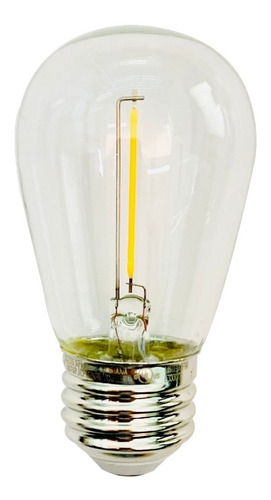 Foco Led Bulb Filamento 1w 120v E27 Vintage 4 Piezas Feit