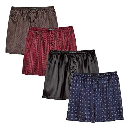 Set De 4 Boxer Para Hombre Tony And Candicecon Bragueta