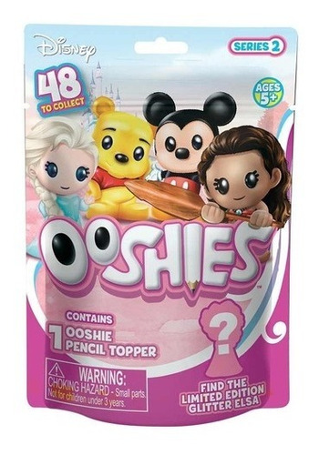 Ooshies Coleccionables Bolsita - Serie 2 -disney Tapimovil