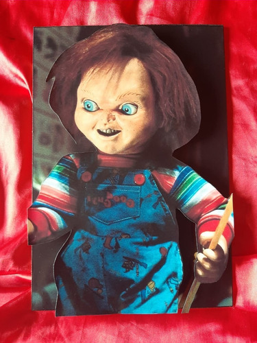 Chucky Cuadros 30 X 20 3d 7