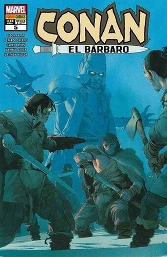 Conan El Barbaro 05 - Jason Aaron, De Jason Aaron. Editorial Paniniics Argentina En Español