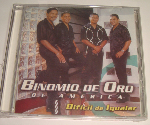 Binomio De Oro - Dificil De Igualar Cd Sellado / Kktus