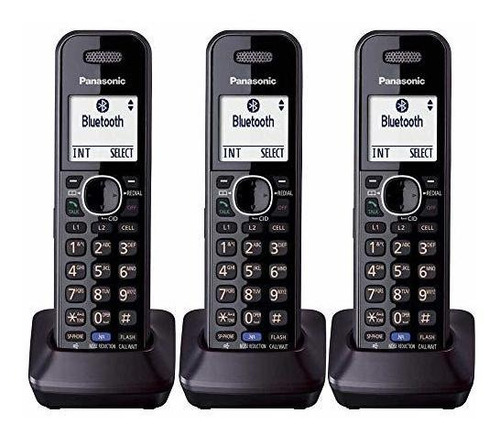 Teléfonos Panasonic Kx-tga950b Inalámbricos 3 Uds De 3 Vías