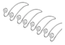 Comprar Paquete De 4 Ganchos De Coche Brillantes Para Bolsos, Fuerte