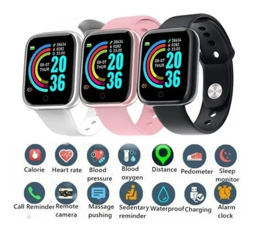 Reloj inteligente FT80, llamada Bluetooth, frecuencia cardíaca, presió |  Linio Chile - GE018EL1KWNWXLACL