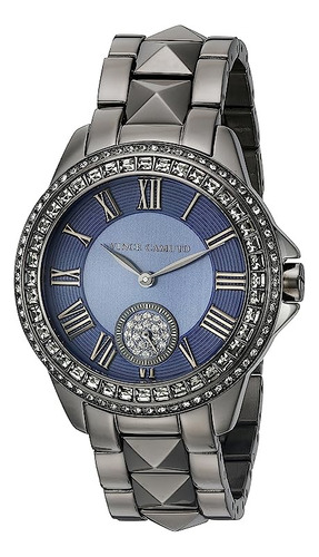 Reloj Pulsera Vince Camuto Vc/5161nvgy Swarovski Crystal 