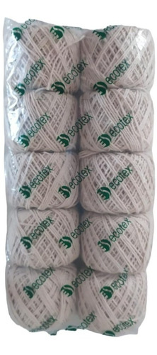 Hilo De Algodon 1,50mm X 40mts X 10 Rollos