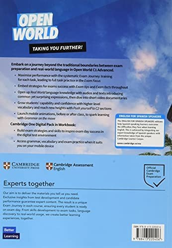Open World Advanced English For Spanish Speakers. Self-study