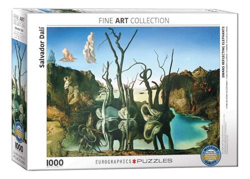 Eurographics Salvador Dalí Swans Reflecting Elephants Puzzle