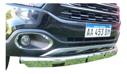 Defensa Baja Talampaya Cromada Fiat Toro