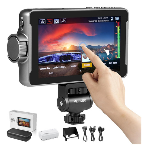 Dc-550 Pro Pantalla Táctil Dslr Cámara Monitor 5.5 Pulgadas
